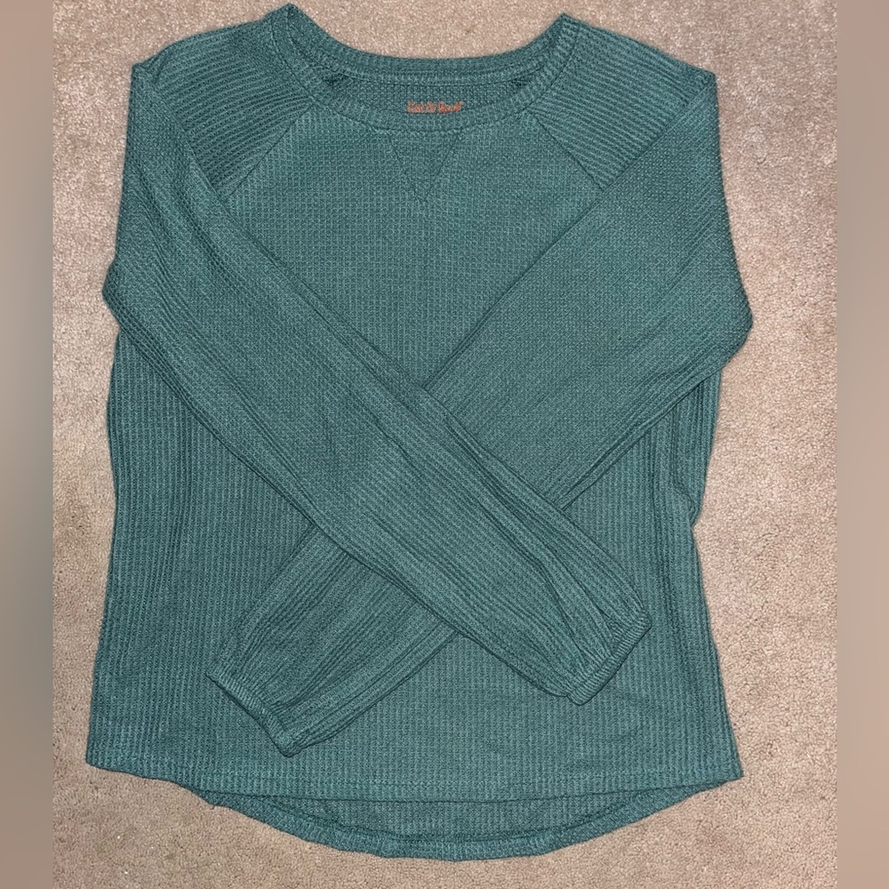 Target Cat & Jack Girl’s Cozy Waffle Pullover